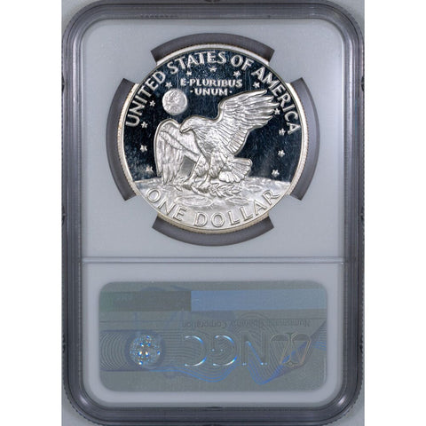 1972-S Silver Eisenhower Dollar - NGC PF 67 Cameo - Gem Proof