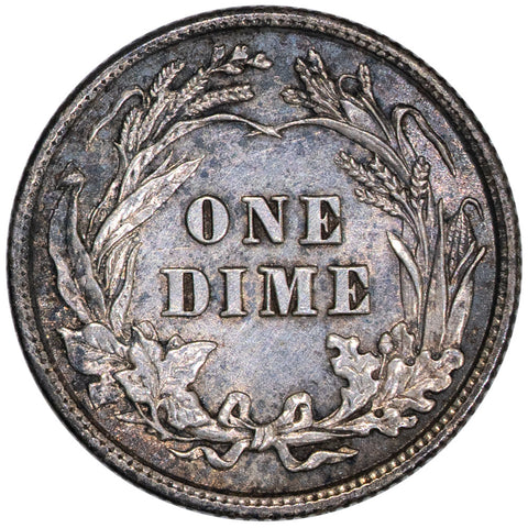 1901 Barber Dime - Choice About Uncirculated