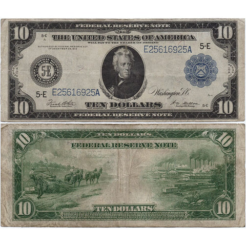1914 $10 Federal Reserve Bank of Richmond Fr. 923 - Very Fine
