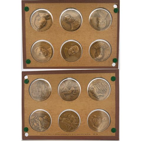 Medallic Art Co. Hall of Fame for Great Americans - 50 Medal Set - Gem