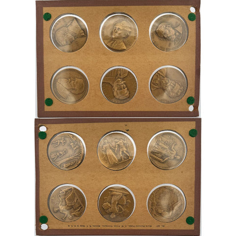 Medallic Art Co. Hall of Fame for Great Americans - 50 Medal Set - Gem