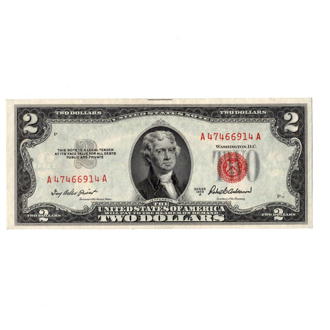 1953-A $2 Small Size Legal Tender Note - Crisp Uncirculated - Fr. 1510