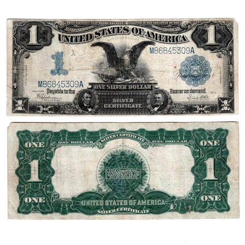 1899 Black Eagle $1 Silver Certificate Fr. 236 - Choice Fine