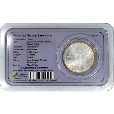 1994 Mexico 1 Onza "Libertad" 1 oz Silver - Gem Brilliant Uncirculated