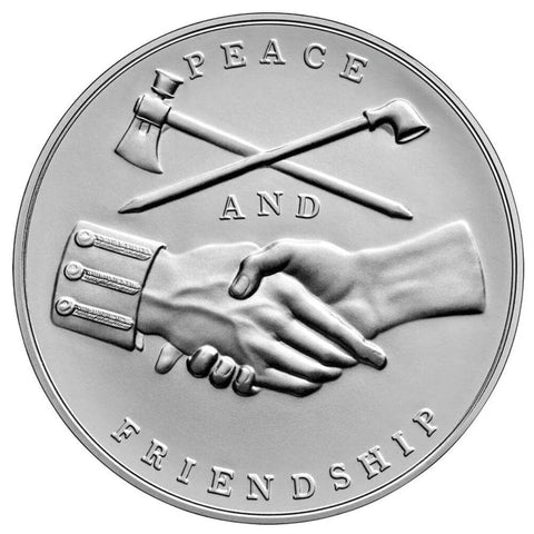 U.S. Mint Martin Van Buren 1oz Presidential Silver Medal - PQBU in OGP w/ CoA