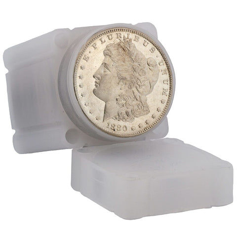 Pre-1921 Mixed Date Morgan Dollar 20-Coin Roll - Toned AU+/Toned Uncirculated