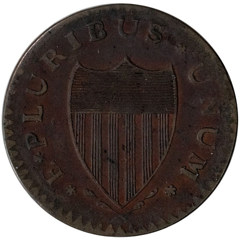 1788 New Jersey Colonial Copper - Very Fine - Maris 67-v