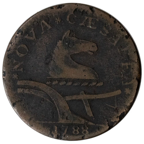 1788 New Jersey Colonial Copper - Very Fine - Maris 67-v