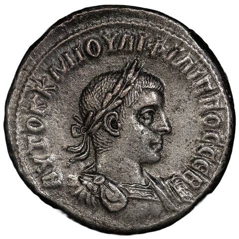 Syria, Antioch BI Tetradrachm, 247-249 AD - NGC Choice XF