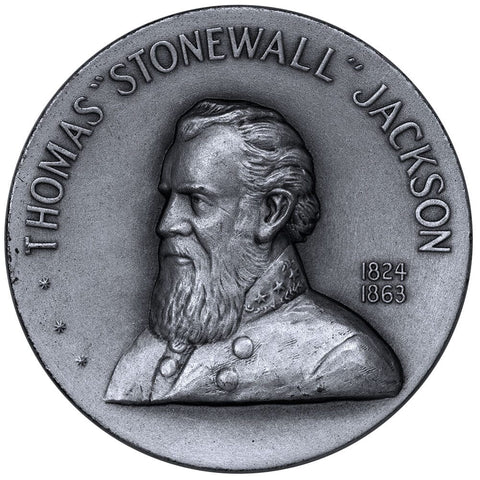 Medallic Art Co. 1989 Thomas "Stonewall" Jackson .999 Silver Medal