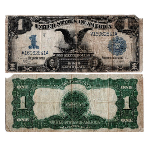 1899 Black Eagle $1 Silver Certificate Fr.236 - Net Good