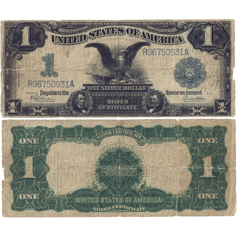 1899 Black Eagle $1 Silver Certificate Fr.236 - Very Good Details