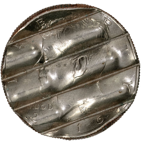 2016 Kennedy Half Dollar - Waffle Cancelled - Brilliant Uncirculated