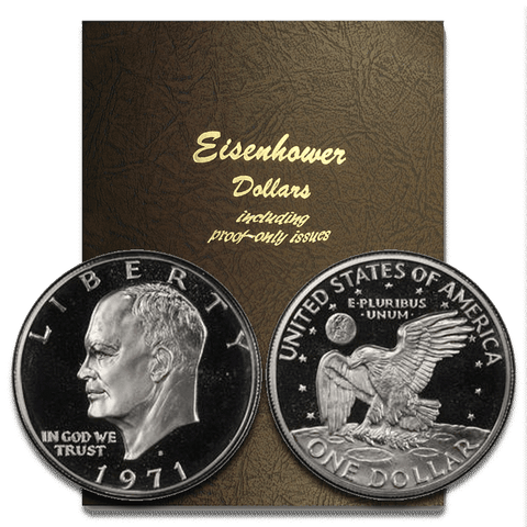 Eisenhower Silver Dollar Proof - San Francisco Mint Original Government  Packaging