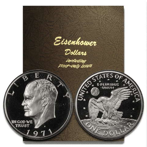 1971 to 1978 PDS Eisenhower Dollar 32-Coin Sets ~ PQ BU & Super Proof