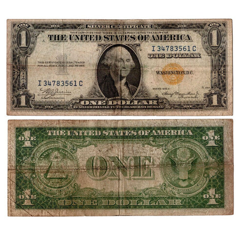 1935-A $1 North Africa Emergency Issue Silver Certificate, FR. 2306 - Very Good