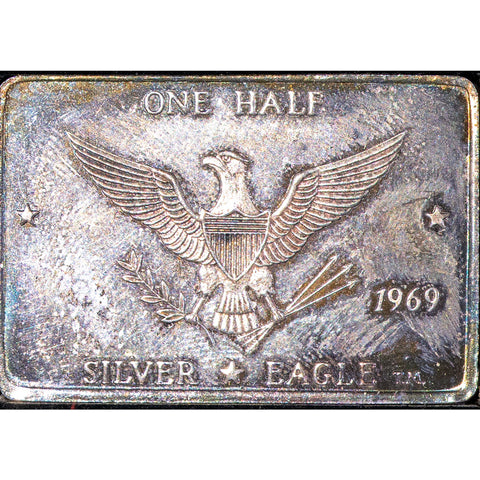 1969 W.H. Foster "Silver Eagle's Nest" .999 Silver Bar Set (19.25ozt)