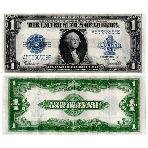 1923 $1 Large-Size Silver Certificate - Fr. 238 - Choice Very Fine