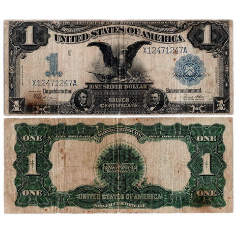 1899 Black Eagle $1 Silver Certificate Fr.236 - Very Good