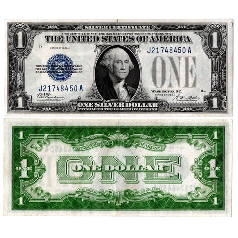 1928-A $1 "Funnyback" Silver Certificate Fr. 1601 - Extremely Fine