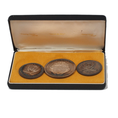 3-Coin "Masterpiece" Guinea and Costa Rica .999 Silver Coin Set - Gem Proof