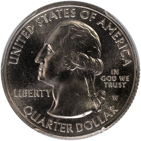 2019-W American Memorial Park, National Parks Quarter- PCGS MS 66 - Gem Uncirculated