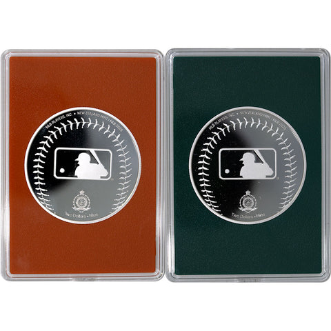 2025 Agoro MLB Collector Box Trading Coins - 2x 1 oz Silver Coins Niue Mint
