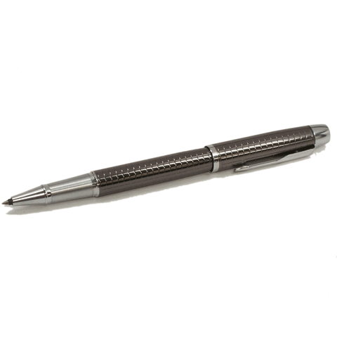 Parker Rollerball Metallic Checkered Design