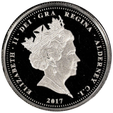 2017 Royal Wedding Anniversary 2 Gram Platinum Round - Gem in Display Box w/ CoA