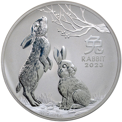 2023 Australia 1 Kilo .999 Silver $30 Year of the Rabbit Coin - Gem Uncirculated in Capsule @ SPOT