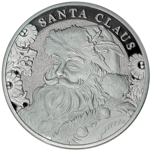 2023 Cameroun 1oz .999 Silver 2000 Francs "Santa Claus" - Gem Brilliant Uncirculated in OGP w/ CoA
