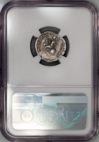 Roman Empire, Septimius Severus, AR Denarius, 193-211 AD - NGC Very Fine