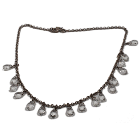 Silpada Crystal Sterling Silver Necklace