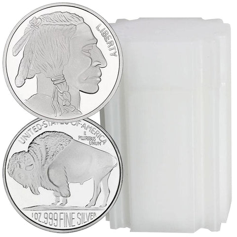 SilverTowne Buffalo .999 Silver 1 oz Rounds - Individual Coins or Rolls