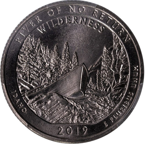 2019-W Frank Church River of No Return, National Parks Quarter- PCGS MS 66 - Gem Uncirculated