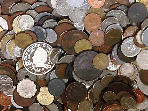 World Coins "By The Pound" ~ 1lbs • 2lbs • 5lbs