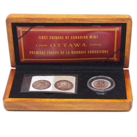 Royal Canadian Mint 100th Anniversary Coin & Stamp Set