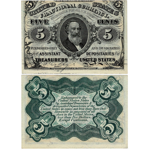 (1864-1869) 3rd Issue 5¢ Fractional Fr. 1238 - Crisp Uncirculated