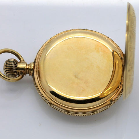 1870s E. Howard Series V 14K Gold Pocket Watch - 15 Jewel, Running