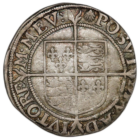 (1584-86) Great Britain Elizabeth I Silver Shilling S-2577 - Good+