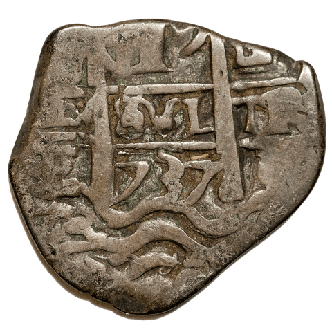 1737-P ? Bolivia Silver 1 Real Cob Coinage KM.28a - Very Fine