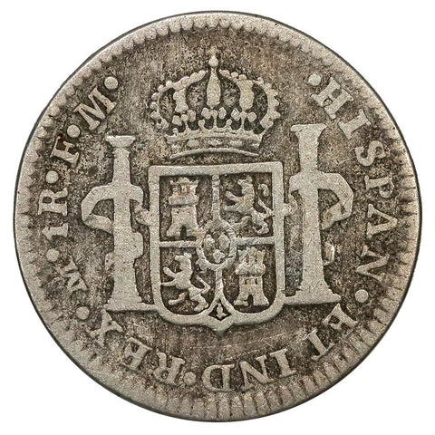 1775-MF Mexico Silver Real KM.78.2 - Fine