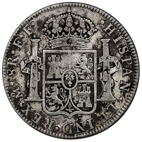 1781-FF Mexico Silver 8 Reales KM.106.2 - Fine (Heavily Chopped)