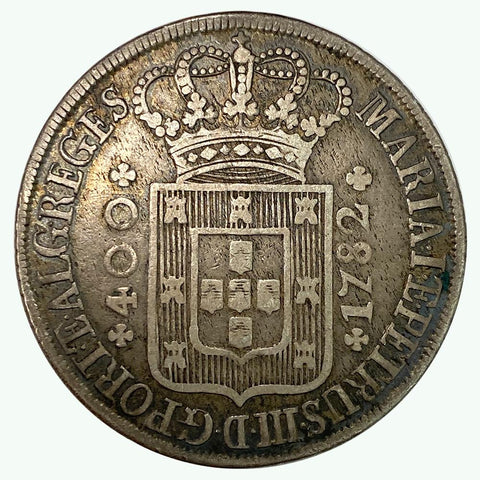 1782 Portugal 400 Reis KM.273 - Very Fine