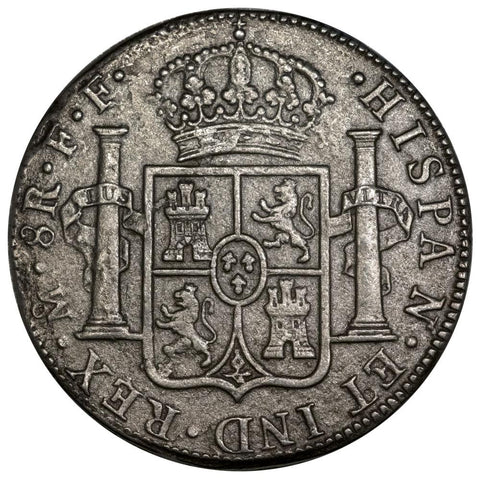 1783-FF Mexico Silver 8 Reales KM.106.2 - Very Fine Details (Salt Water)