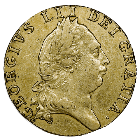 1790 Great Britain Gold Guinea KM.609 - Very Fine