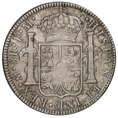 1794-FM Mexico Silver 8 Reales KM.109 - Very Fine Details (Salt Water Damage)