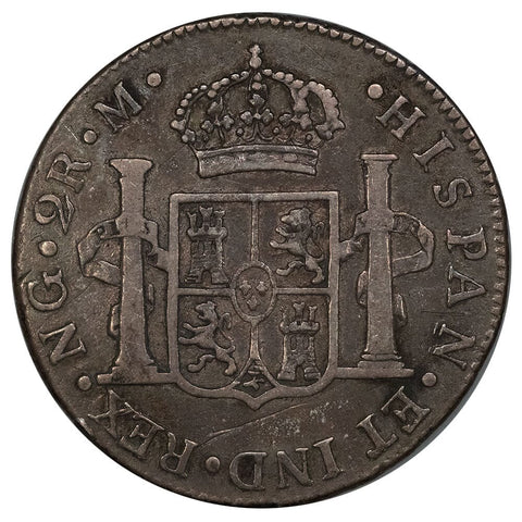 1795-NG M Guatemala 2 Reales KM.51 - Very Fine