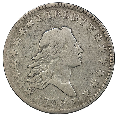 1795 Flowing Hair Half Dollar - Overton 125 [R4] - Good/Very Good