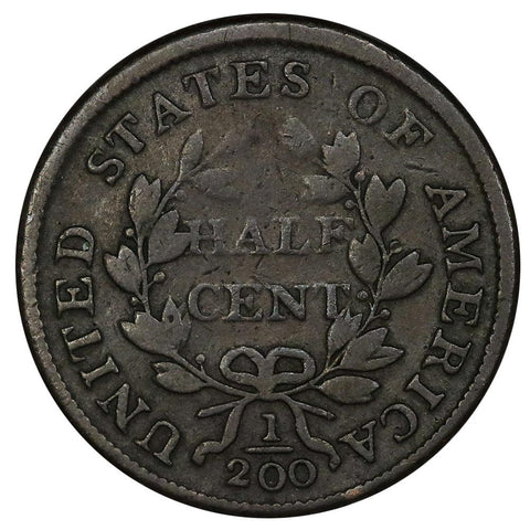 1803 Draped Bust Half Cent - Cohen-3 - Very Good